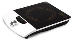 Camry induktionsplatta 1500W - svart/vit