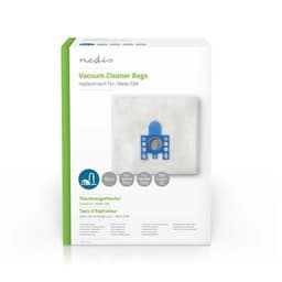 Nedis Støvsugerpose | 12 stk. | Syntetisk | Mest solgt for: Miele | Hvid