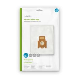 Nedis Støvsugepose- | 10 stk. | Syntetisk | Mest solgt for: Hoover H30-H52 | Hvit