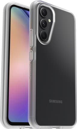 OtterBox React Galaxy A54 5G telefondeksel (gjennomsiktig)