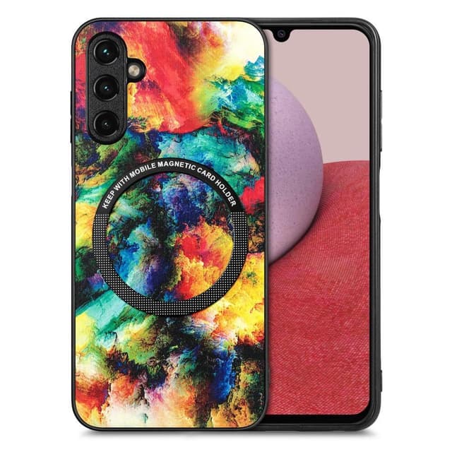 SKALO Samsung A14 4G/5G Motiv Cover med magnetisk ring - #1