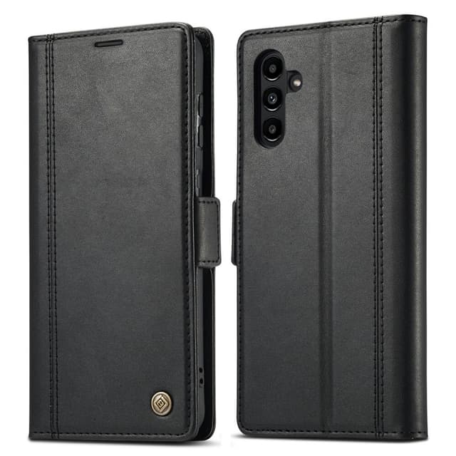 SKALO Samsung A14 4G/5G LC.IMEEKE Plånboksfodral i PU-Läder - Svart