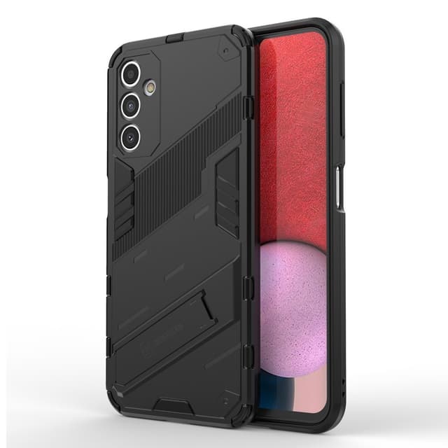 SKALO Samsung A14 4G/5G Armor Hybrid BIBERCAS Skal - Svart