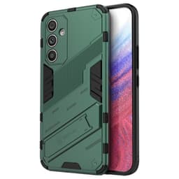 SKALO Samsung A54 5G Hybrid BIBERCAS Suojakuori - Vihreä