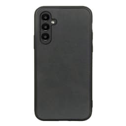 SKALO Samsung A14 4G/5G PU-Läder Hybrid Skal - Svart