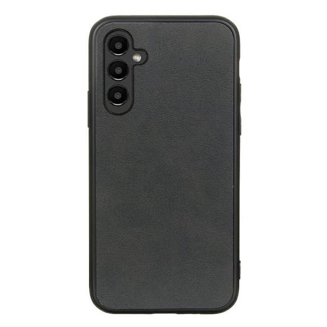 SKALO Samsung A14 4G/5G PU-Läder Hybrid Skal - Svart