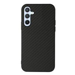 SKALO Samsung A54 5G Carbon Fiber TPU-suojakuori - Musta