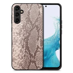 SKALO Samsung A54 5G Ormskinn PU-Läder Hybrid Skal - Grå