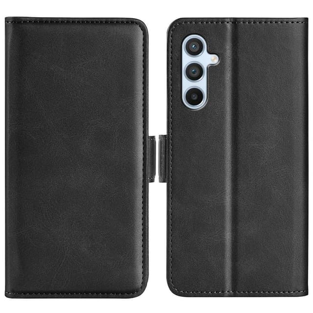 SKALO Samsung A54 5G Premium Wallet Lompakkokotelo - Musta