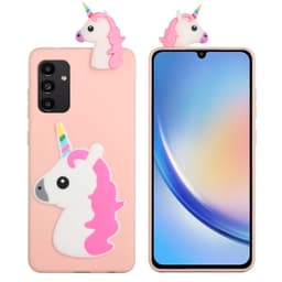 SKALO Samsung A34 5G 3D Cartoon Skal