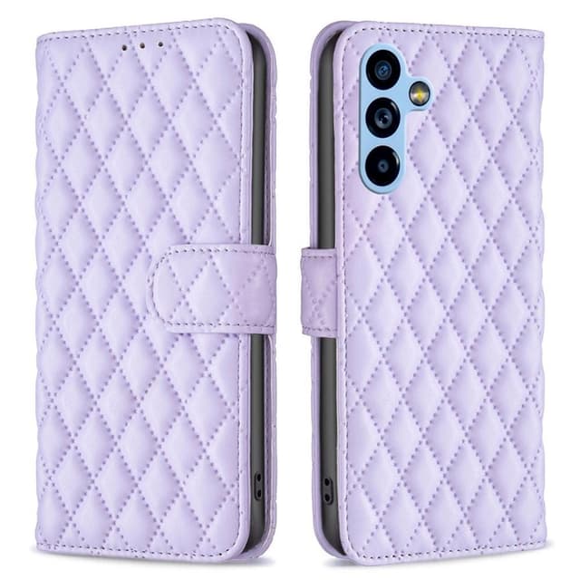 SKALO Samsung A54 5G BINFEN COLOR Quiltet Pung - Lilla
