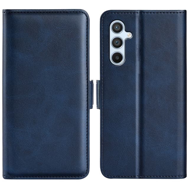 SKALO Samsung A54 5G Premium Plånboksfodral - Blå