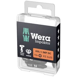 Wera 05057622001 Krydskærv-bit 10 stk