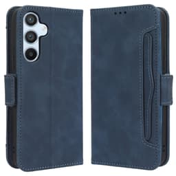 SKALO Samsung A54 5G 6-lokeroa Lompakkokotelo - Sininen