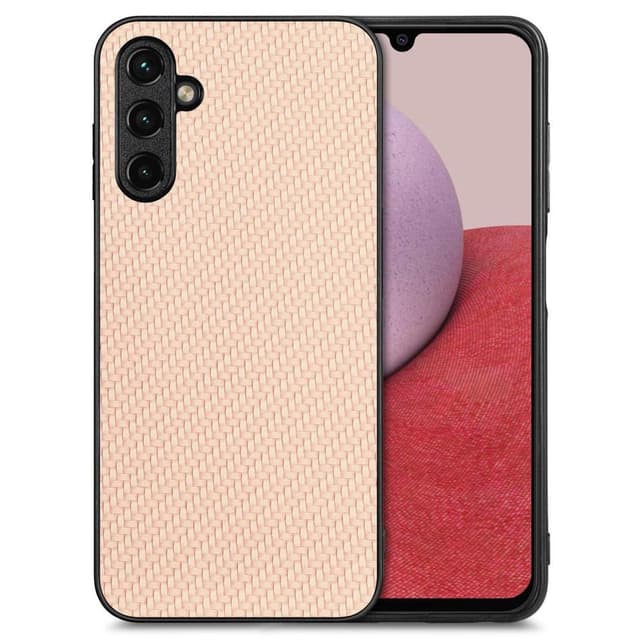 SKALO Samsung A14 4G/5G Carbon Fiber TPU-skal - Khaki