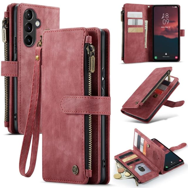 CaseMe Samsung A54 5G CaseMe Big Wallet Plånboksfodral - Röd