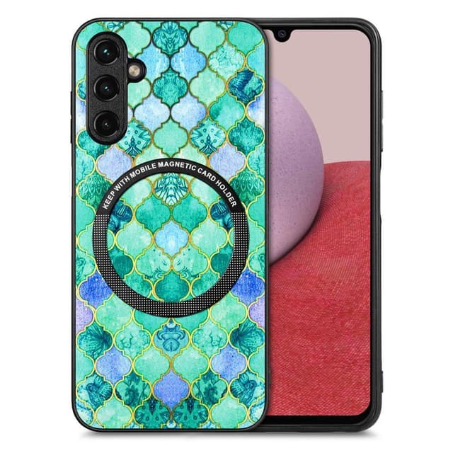 SKALO Samsung A14 4G/5G Motiv Cover med magnetisk ring - #2