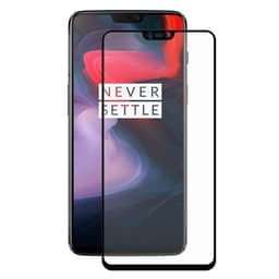 HAT PRINCE Härdat glas OnePlus 6 - Svart