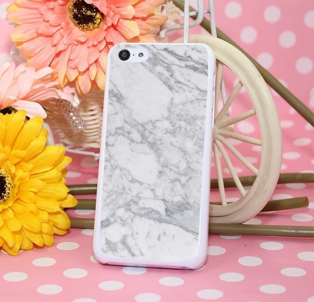 iPhone 6/6S Marmor hårdplast