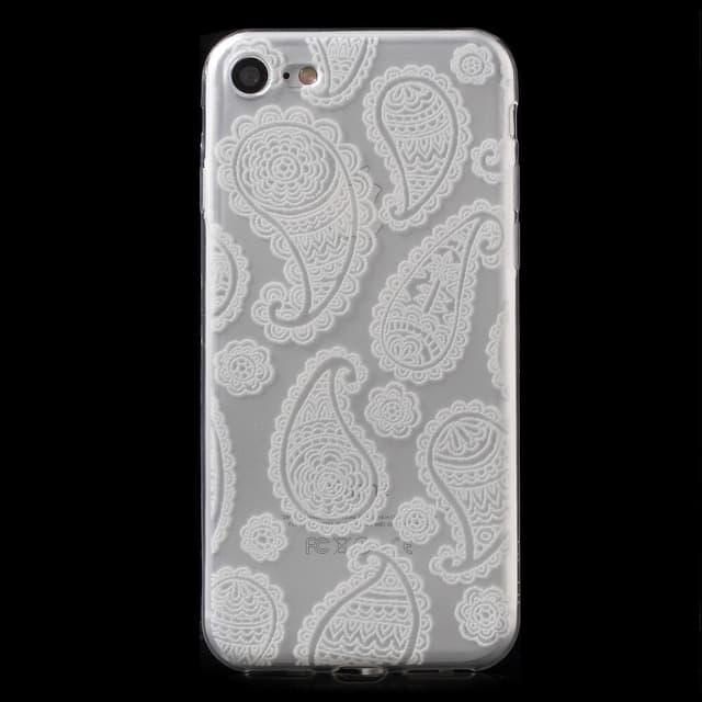 iPhone 7 4,7"" TPU Skal - Paisley Flowers