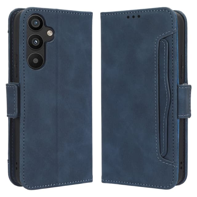SKALO Samsung A34 5G 6-lokeroa Lompakkokotelo - Sininen