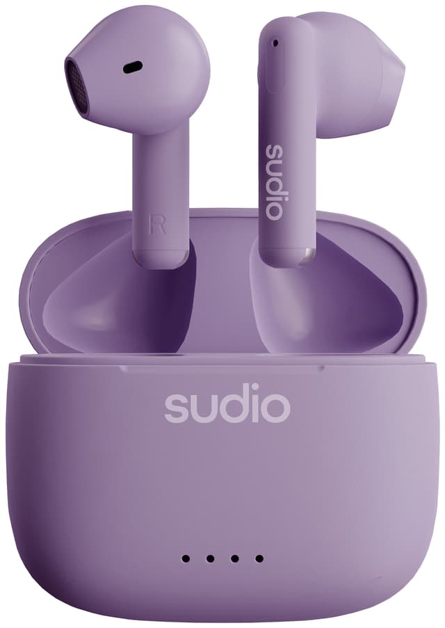 Sudio A1 trådløse in-ear hodetelefoner (lilla)