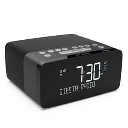 PURE FM/DAB/DAB+/BT/Qi Siesta Charge Klockradio Grafit