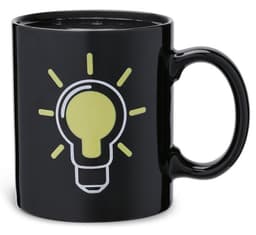 Värmeskiftande mugg - Glödlampa