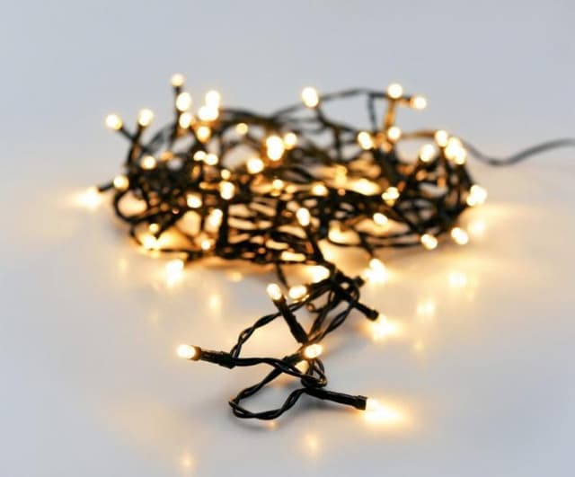 Ljusslinga 120 LED IP44 9m, Varmvit