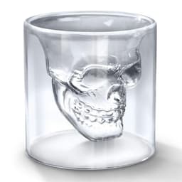 Shotglas dödskalle, 75 ml