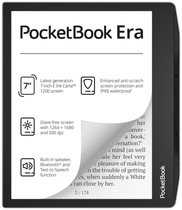 PocketBook Era 7" Läsplatta 16GB (Silver)