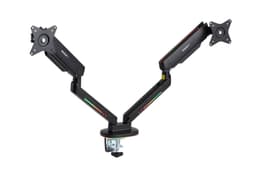 Fleksible skjermarmer med RGB-belysning (duo)