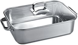 Siemens roastpanne med glasslokk HZ390011