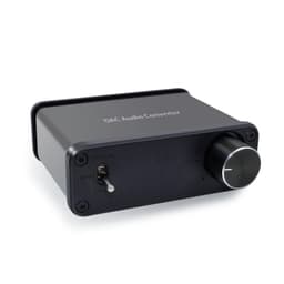 NÖRDIC Digital till Analog ljudomvandlare, SPDIF Toslink och Coaxial till RCA L/R audio och 3,5mm AUX utgång med volymkontroll DAC D/A omvandlare