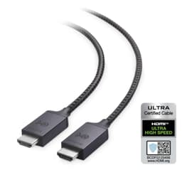 Cable Matters Certified ultra høyhastighets HDMI2.1 Aktiv AOC optisk fiber kabel 5m 8k 60Hz 4k 120Hz 48Gbps dynamisk HDR, EARC, VRR kompatibel