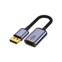 NÖRDIC Active adapter Displayport1.4 uros HDMI 8K60Hz naaras