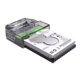 Maiwo K108S Extern kabinett USB-C 3.2 Gen1 5Gbps till 2,5"" SATA/SSD HDD