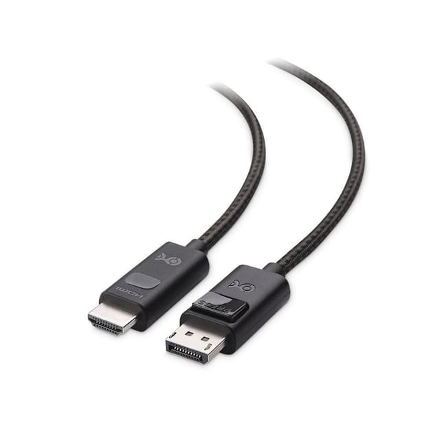 Cable Matters 1,8m Displayport 1.4 till HDMI 2.1 kabel 8K30Hz 4K120/144Hz