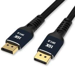 NÖRDIC 3m Displayport 2.1 kaapeli 16K60Hz 10K60Hz 80Gbps Dynamic HDR