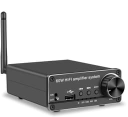 NÖRDIC Bluetooth 5.0 stereo audio-forstærker 192 kHz DAC digital til analog konverter 2x30W forstærker
