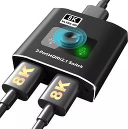 NÖRDIC 8K HDMI-kytkin 2 - 1 8K60Hz 4K120Hz