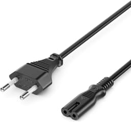 NÖRDIC Strømkabel 1m 230V enhedskabel