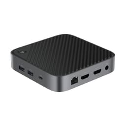 NÖRDIC 1 til 10 USB-C dokkingstasjon med doble skjermer 2xHDMI 8K/4K 3xUSB-A 5G 1xUSB-C 5G 1xUSB-C PD96W 1xRJ45 GigaLAN 1xSD