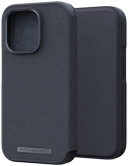 NJORD byELEMENTS iPhone 14/13 Pro Leather MagSafe lommebokdeksel (sort)