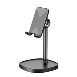Justerbart universiellt bordsstativ för mobiltelefon surfplattor Iphone Ipad hållare av aluminium roterbar 360grader mobilstativ