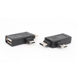 NÖRDIC A USB Adapter USB 2.0 Micro USB og USB 2.0 C