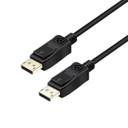 NÖRDIC DisplayPort til DisplayPort-kabel ver 1.4 UHD i 60Hz 32,4Gbps 8K 10-bit HDR dobbelt-3m Pure kobber 99,99%