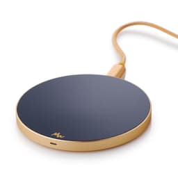 Marie Wolt trådløs lader - Royal Blue/Gold