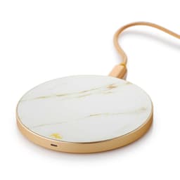 Marie Wolt trådløs lader - Carrara Gold/Gold