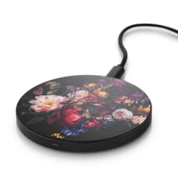 Marie Wolt trådløs oplader - Vintage Flowers/Black